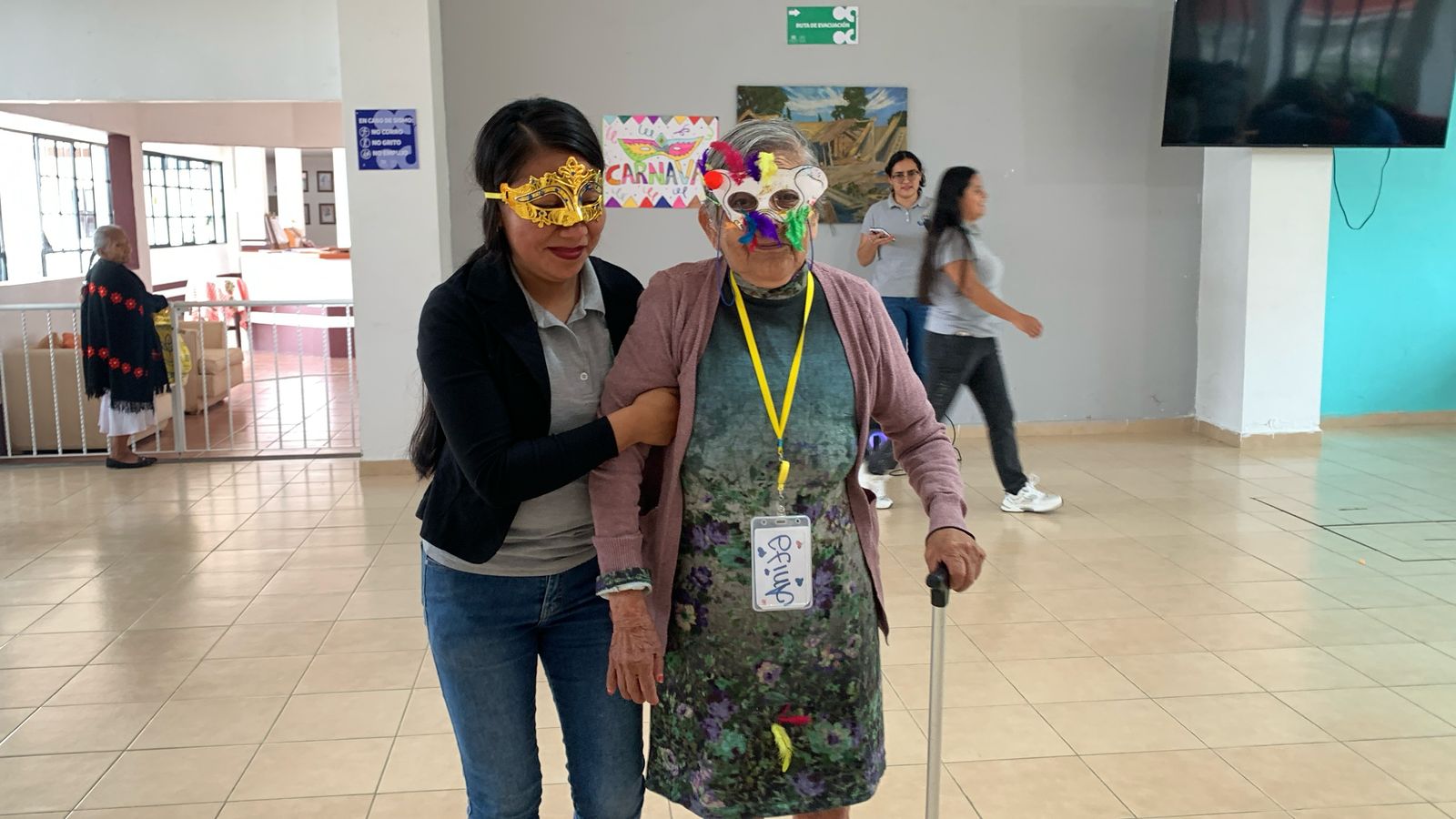 Visita a la estancia Jardín de para la tercera edad