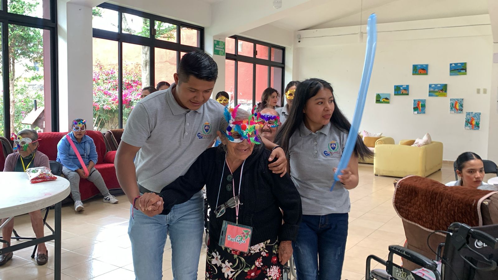 Visita a la estancia Jardín de para la tercera edad