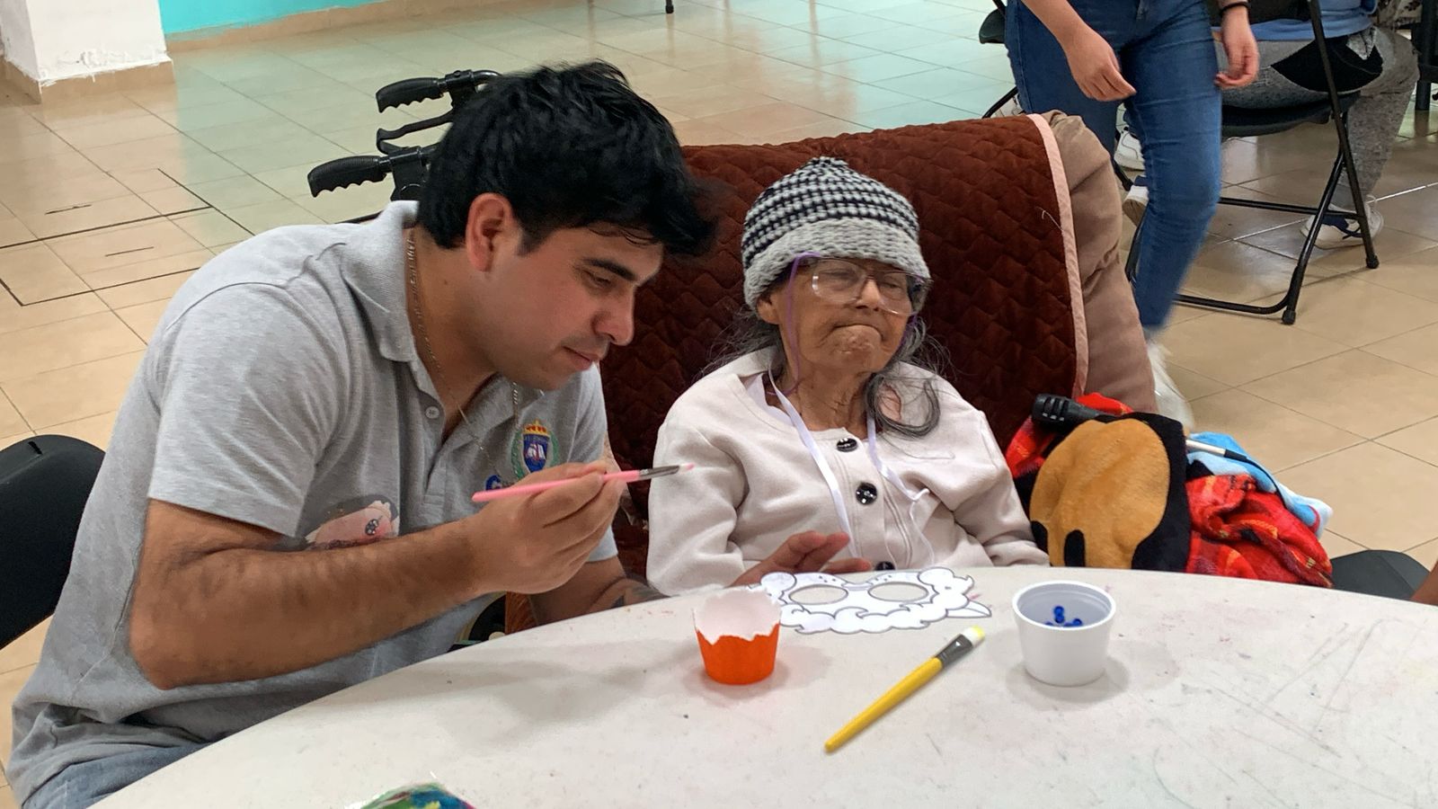 Visita a la estancia Jardín de para la tercera edad